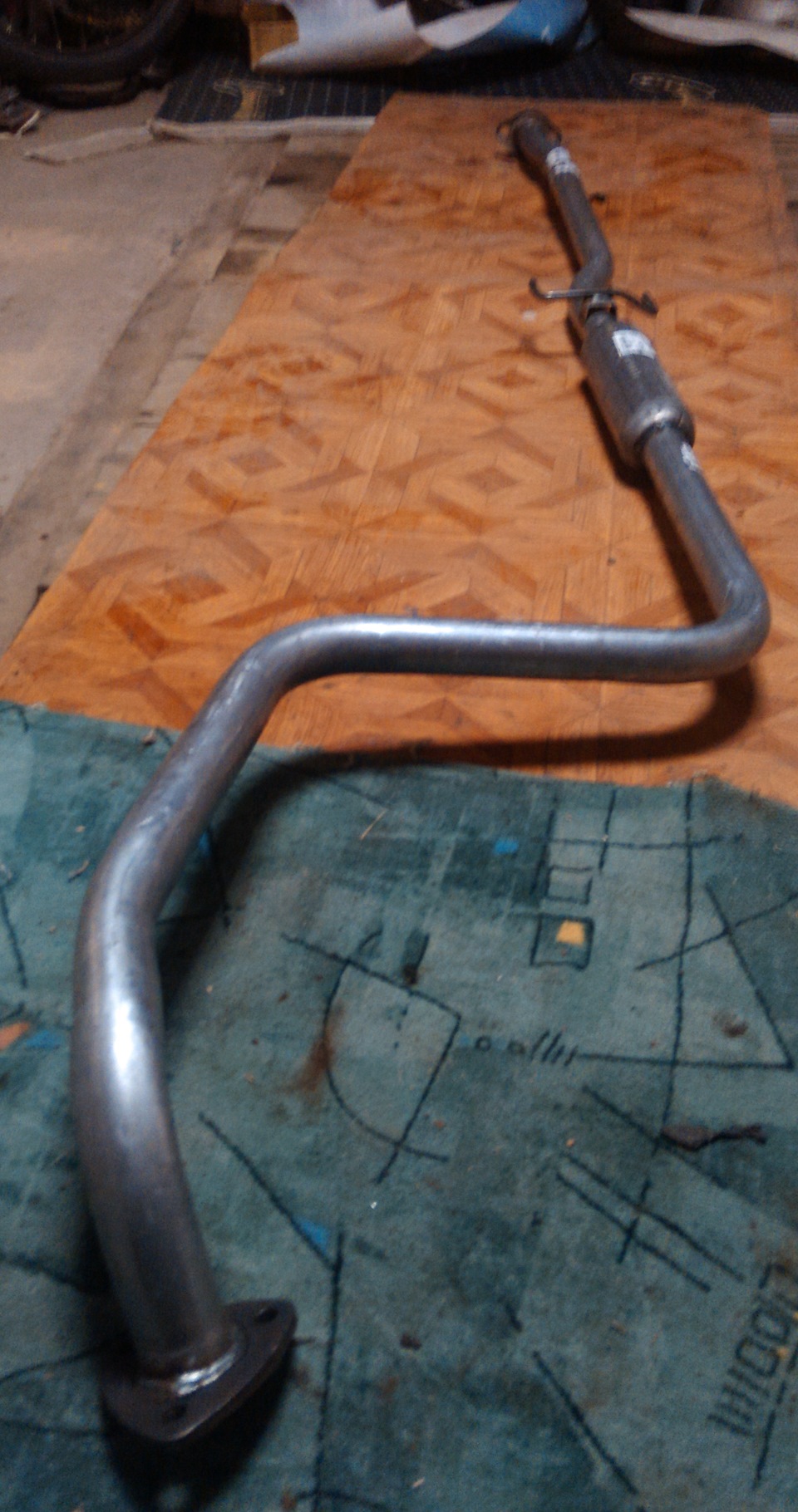 Глушитель POLMOSTROW — Honda Civic Hatchback (3G), 1,3 л, 1986 года ...