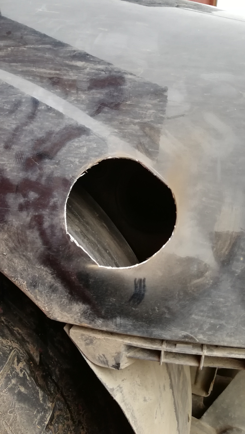 вот это — ДЫРА! — Subaru Forester (SG)