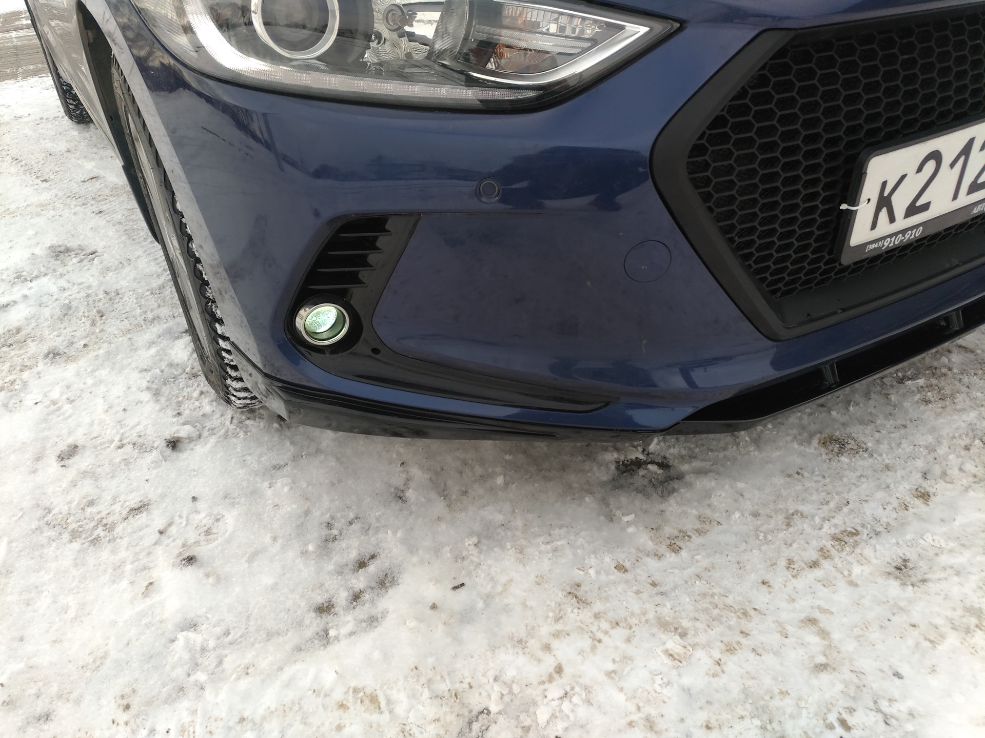 Как снять бампер элантра 6 Решетка радиатора и юбка бампера. - Hyundai Elantra (6G), 2 л, 2016 года стайлин