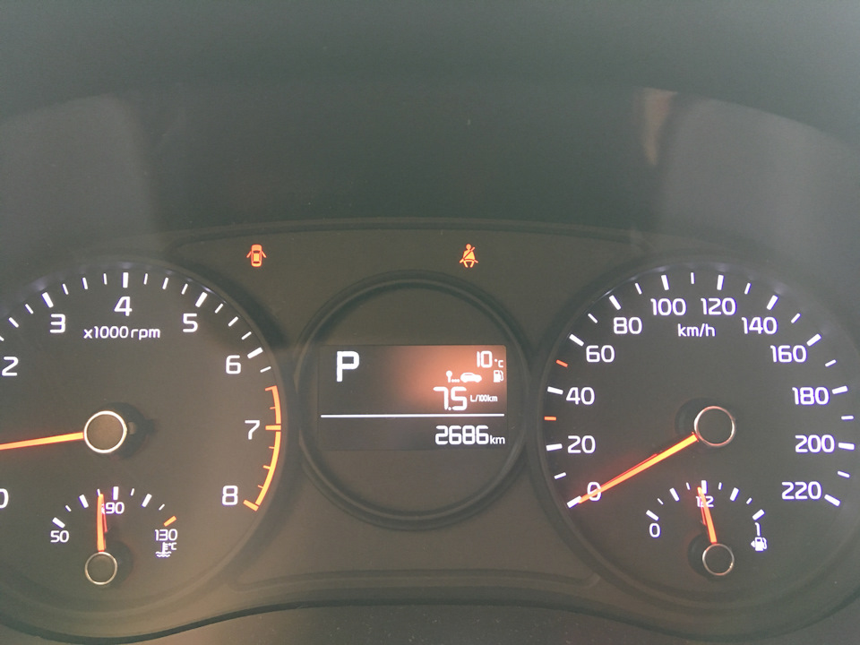 Про расход — KIA Picanto (3G), 1,2 л, 2017 года | наблюдение | DRIVE2