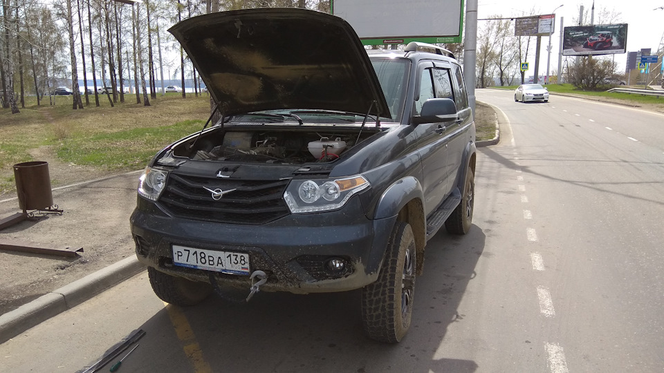 Greymane: двухрядка, дилер и 2 хаба — УАЗ Patriot, 2,7 л, 2015 года ...