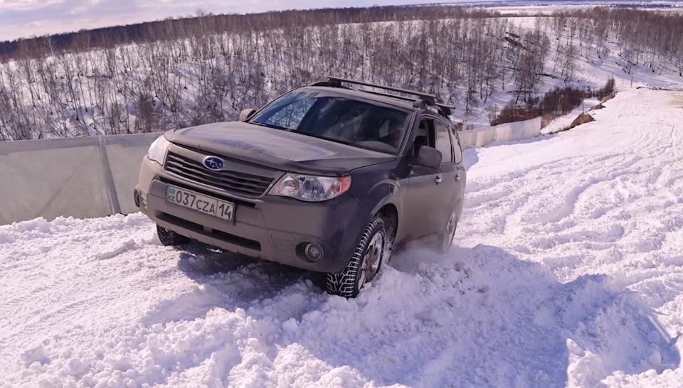 Subaru Forester SH5 173hp vs Nissan Pathfinder 174hp кто круче БЕНЗИН ...