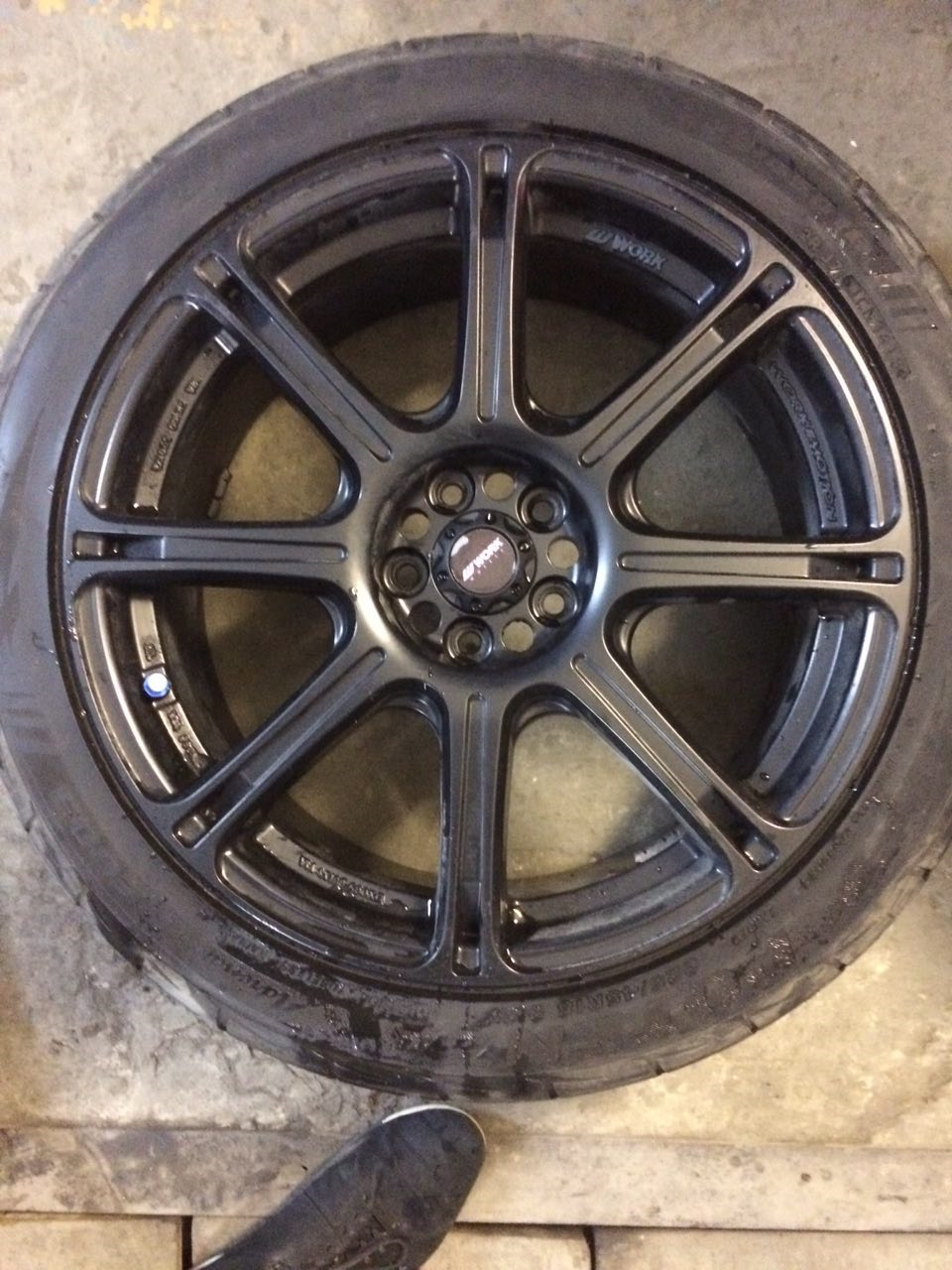 Диски Work Emotion XC8 R18 7.5J 5х100 — Subaru Legacy (BL/BP), 3 л ...