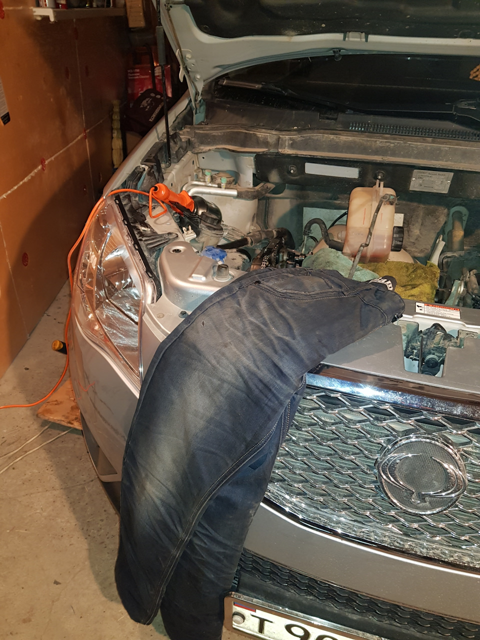 Замена цепи грм Actyon — SsangYong Actyon (2G), 2 л, 2013 года | визит ...