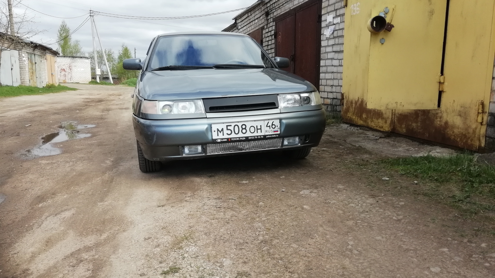 Lada 21124 1.6 бензиновый 2007 | серебристая курчанка на DRIVE2