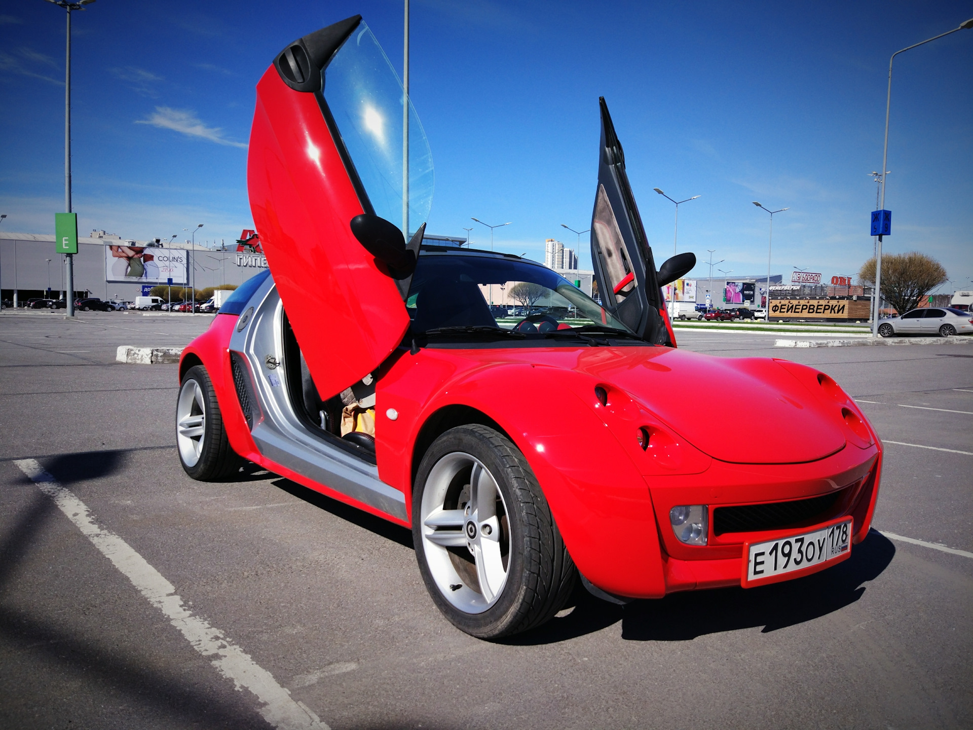 Smart roadster фото