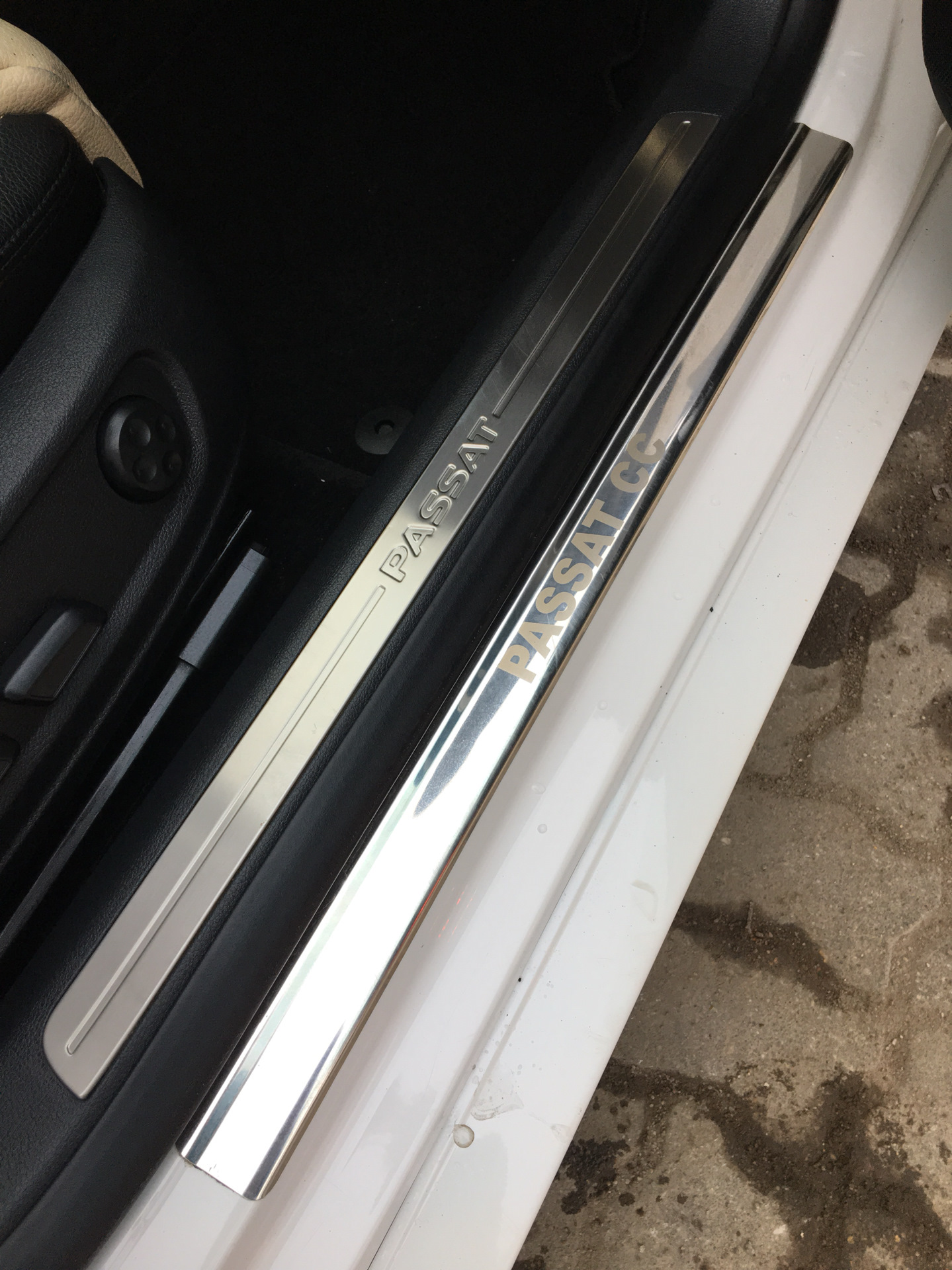 Как снять порог пассат сс Накладки на пороги - Volkswagen Passat CC, 1,8 л, 2011 года просто так DRIVE2
