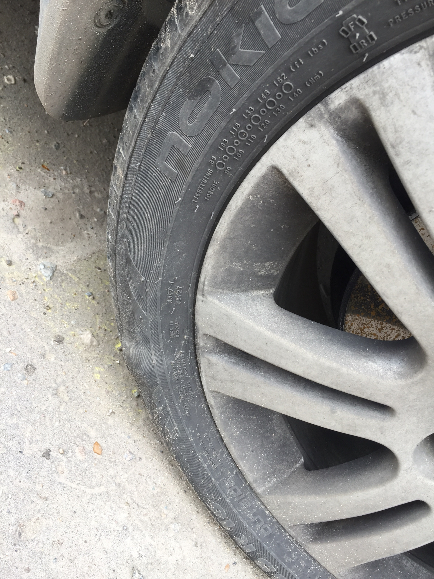 Шины #nokian nordman sx. опыт использования — Opel Astra H, 1,6 л, 2011 ...