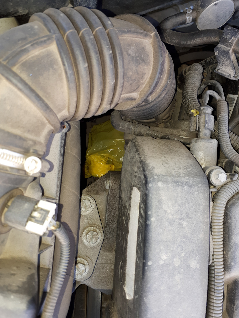 Закрываю пакетом генератор — Chevrolet Cruze (1G)