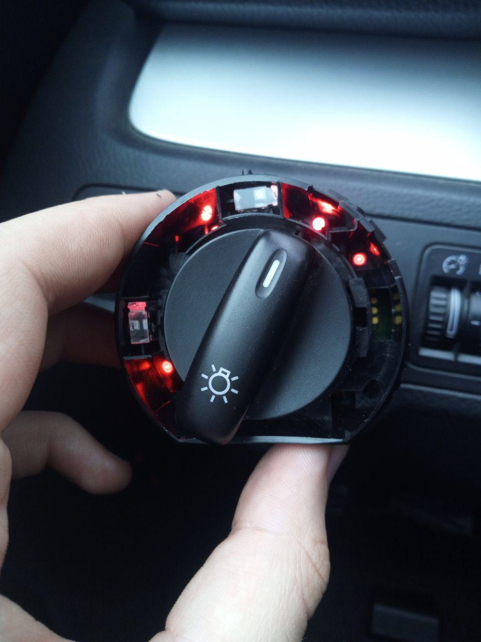 ДХО через габариты (габариты как ходовые огни). — Volkswagen Passat B6 ...