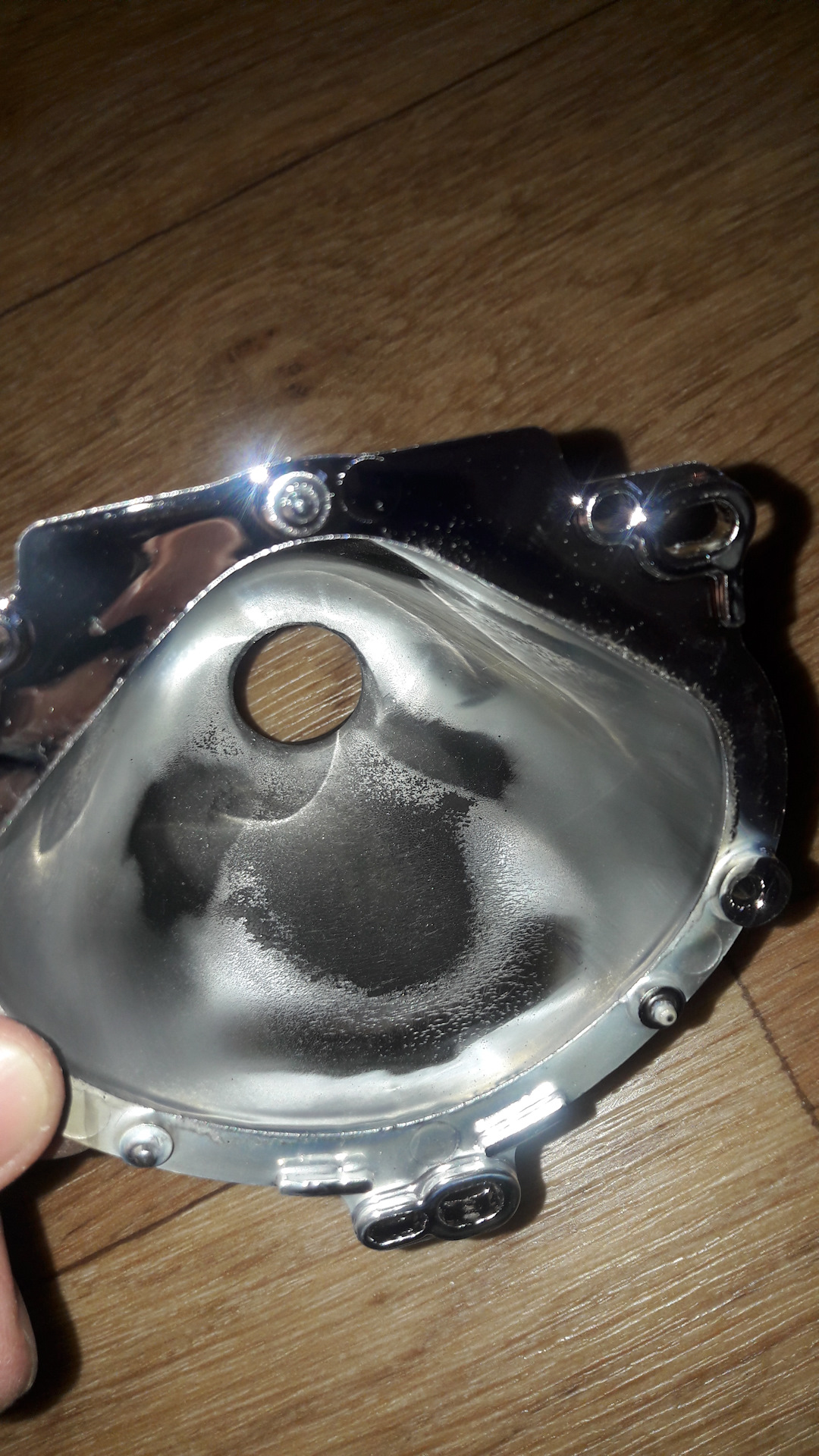 Ремонт отражателей передних фар, ПТФ. — Nissan Almera II (N16), 1,5 л ...