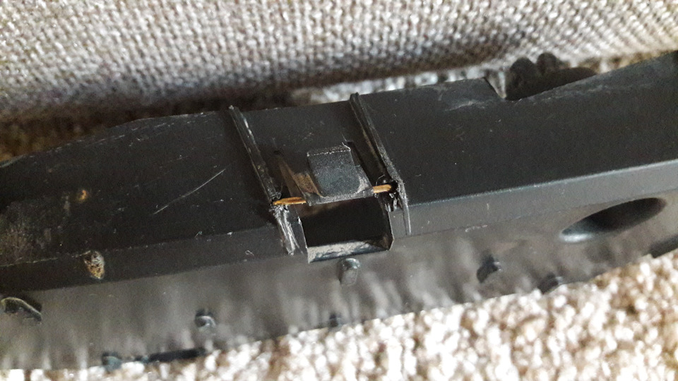 Устранение провисания переднего бампера — Nissan Almera II (N16), 1,5 л ...