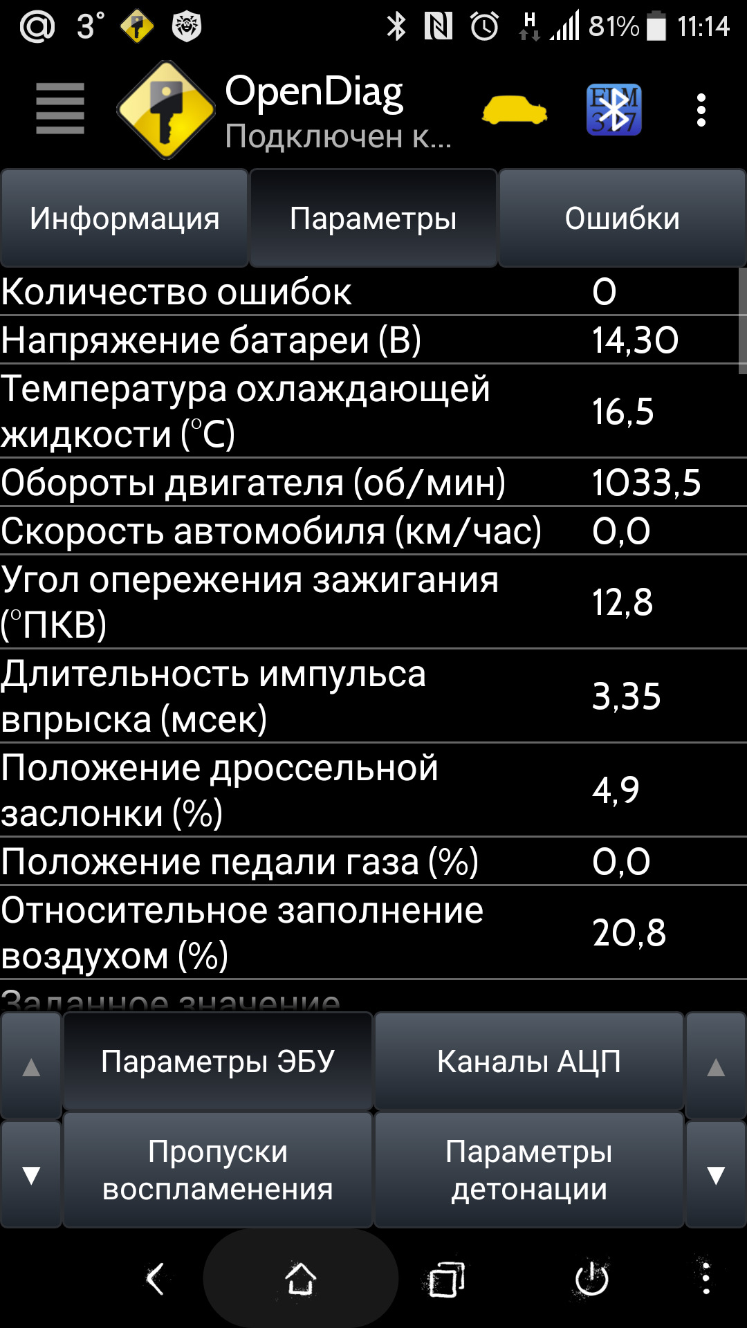 Напряжение ошибки. OPENDIAG Гранта. Параметры опен диаг Гранта. Положение дроссельной заслонки ОБД 2. OPENDIAG Датсун.