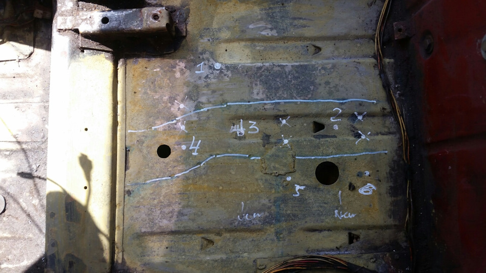 Установка лебедки в базу нивы — часть 0.5 – Ввариваем втулки в ...