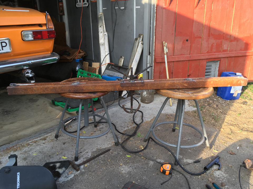 Траверса для вывешивания двигателя — начало — DRIVE2