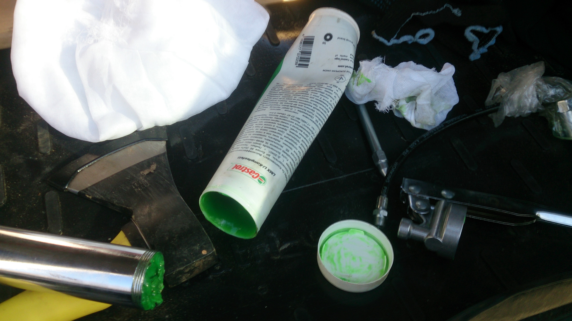 Плановое ТО 2.0 — Шприцовка Карданов И Шкворней. — УАЗ Patriot, 2,7 л ...