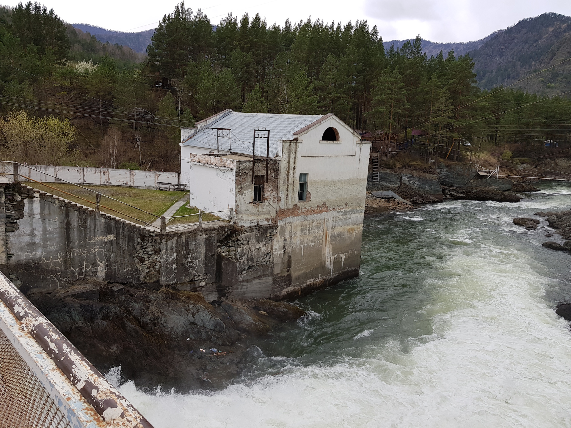 Чемальская ГЭС затопление