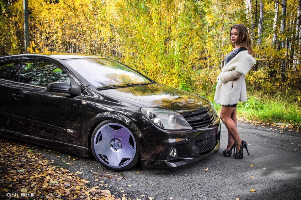 Opel Astra h GTC stance