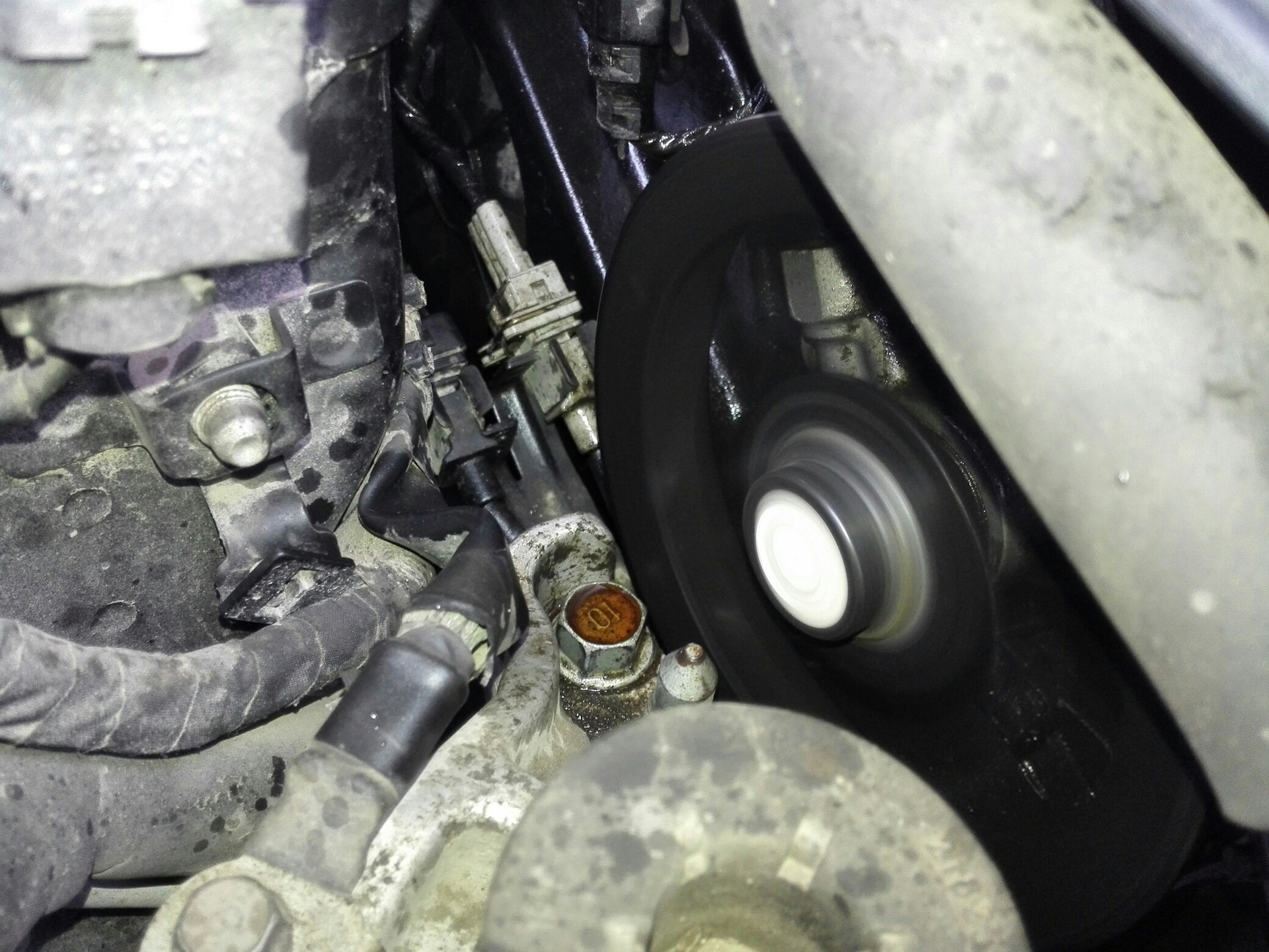 Что-то все в масле под капотом((( — Hyundai Grandeur (TG), 2,7 л, 2007 ...