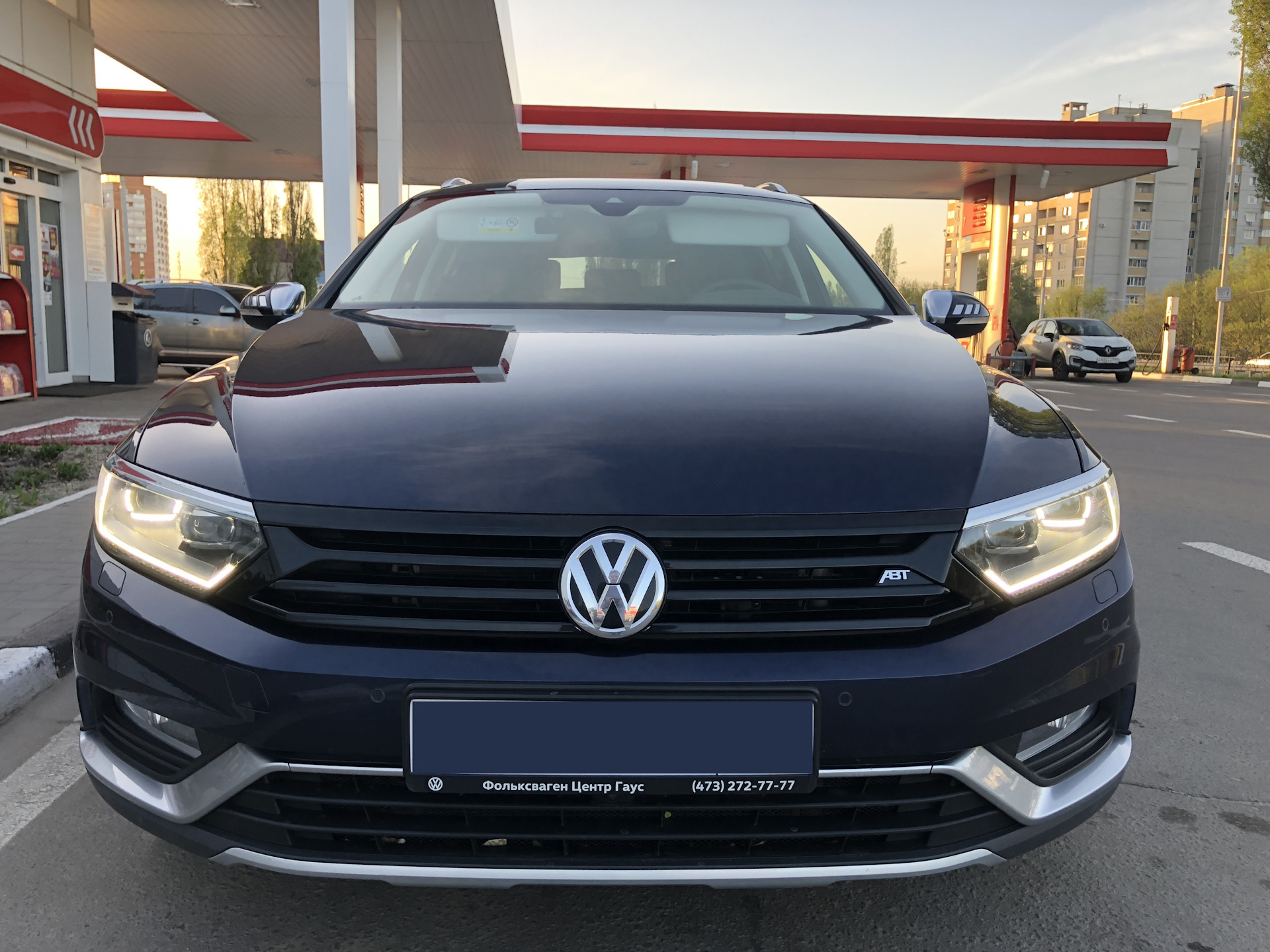 Volkswagen Passat b7 Black Tuning