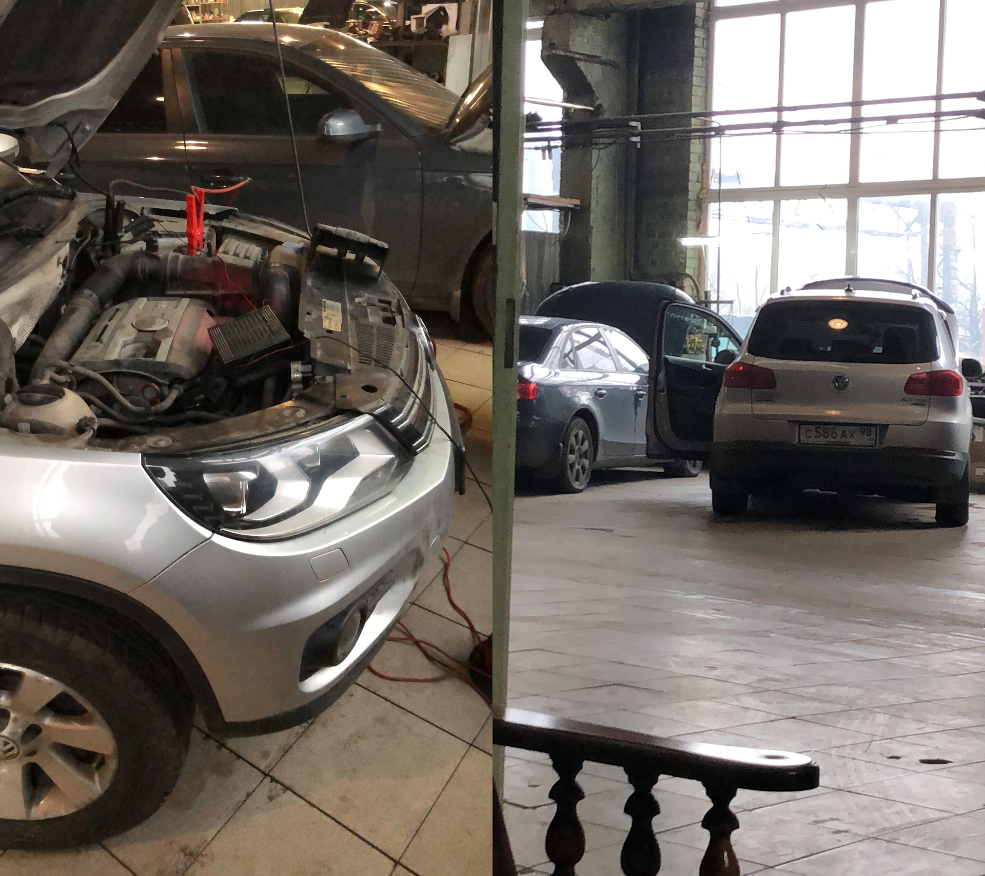 APR Stage 2 + большое + ОколоАвтомобильное — Volkswagen Tiguan (1G), 2 л,  2011 года | тюнинг | DRIVE2