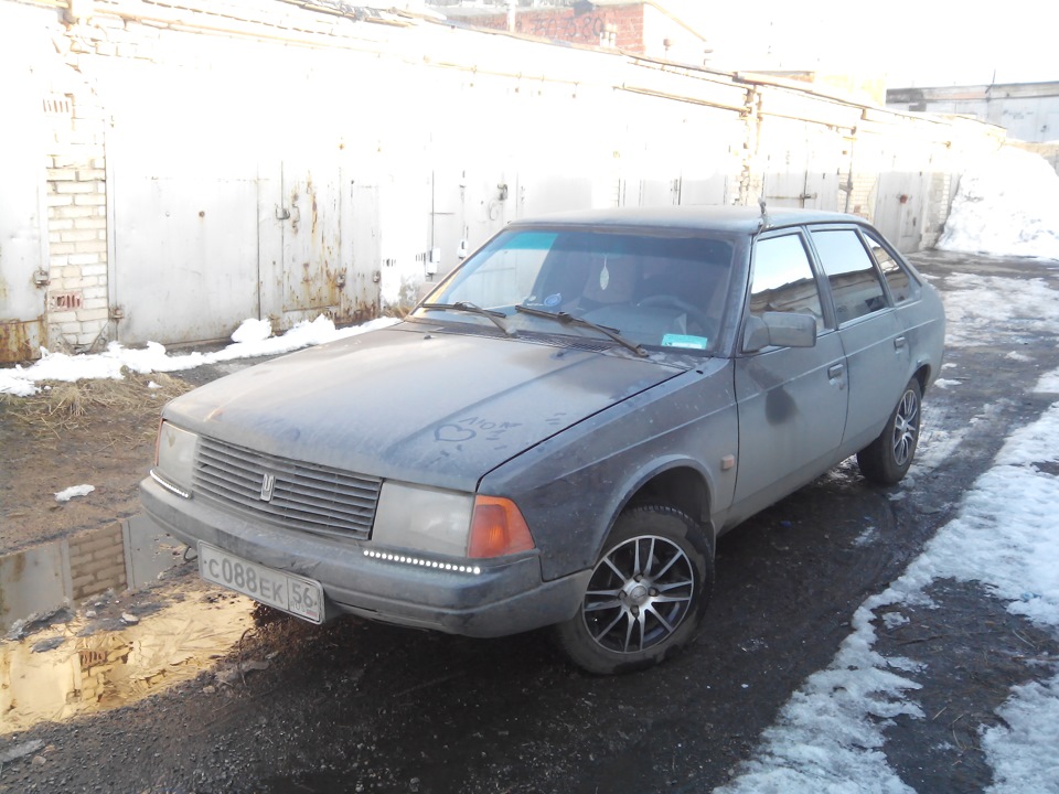 регулировка клапанов и установка летней резины. — Москвич 2141, 1,6 л ...