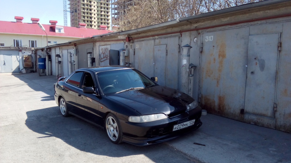 Honda Integra Db9 на палке 4wd