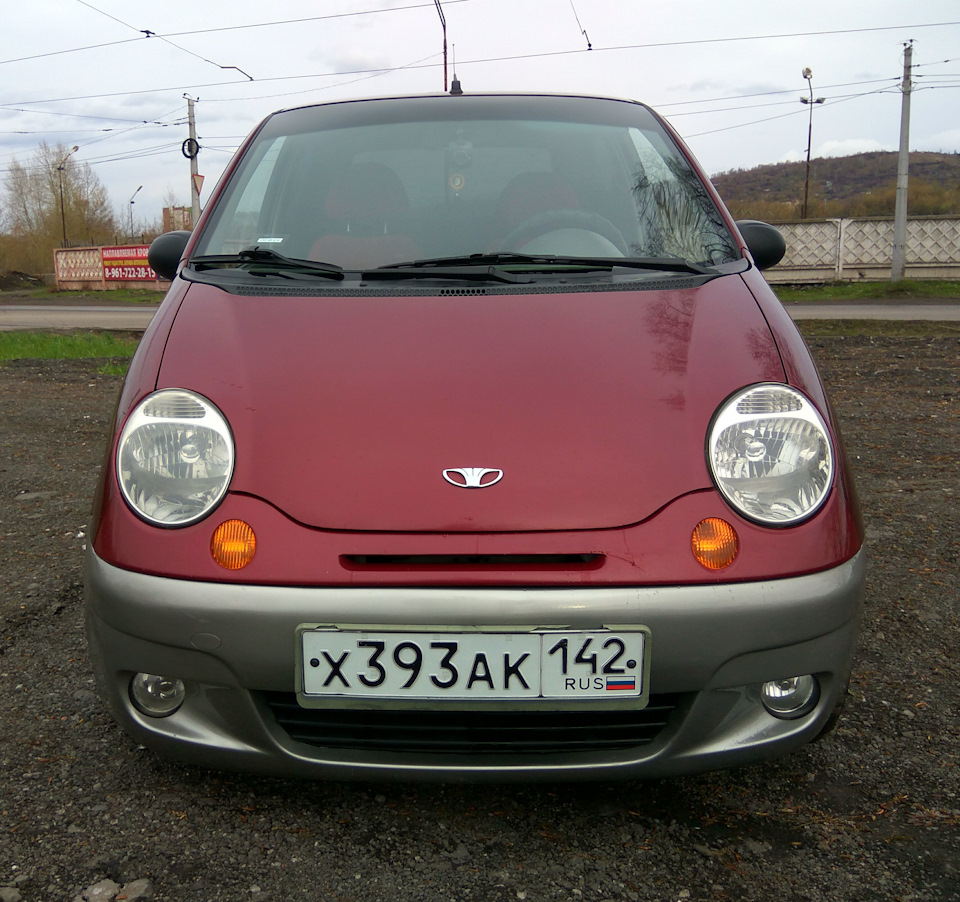 Покрасил крыло и бампер — Daewoo Matiz (M100, M150), 1 л, 2011 года |  кузовной ремонт | DRIVE2