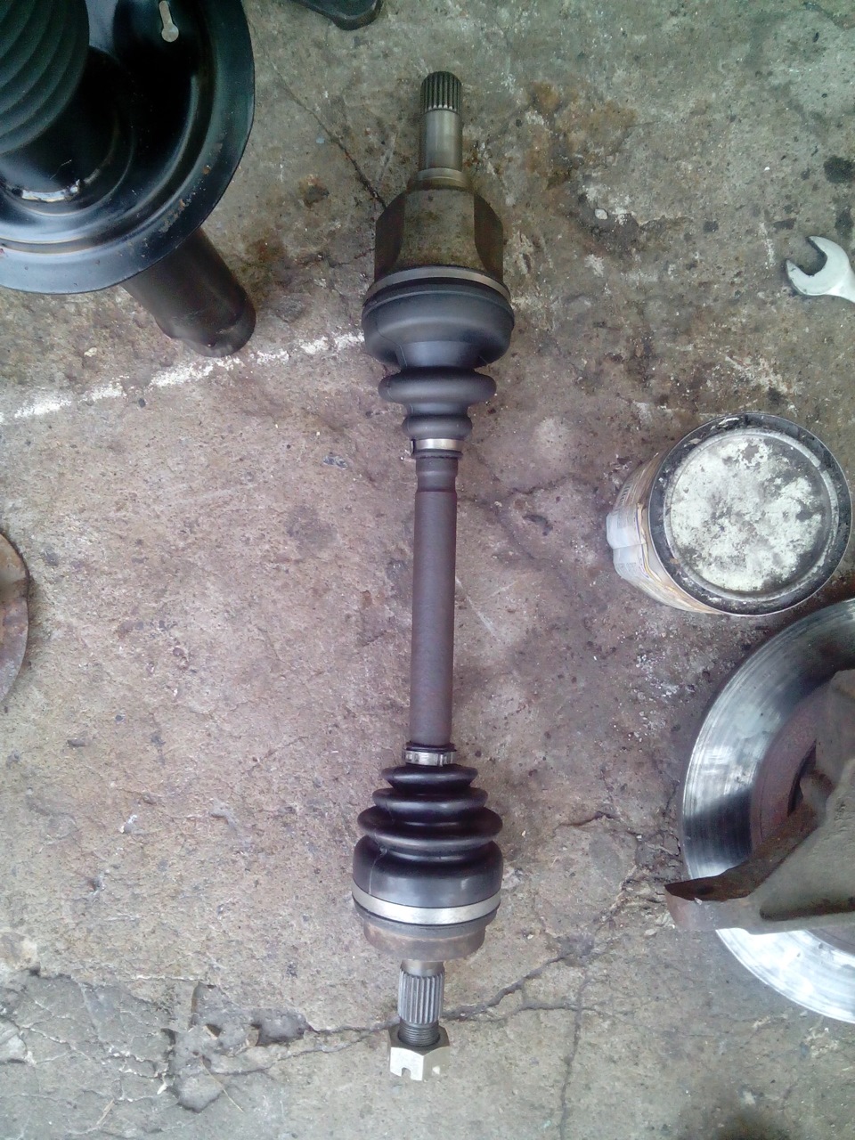 передние стойки, Саленблоки и пыльники шрусов. — Peugeot 305, 1,9 л ...