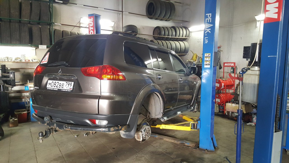 Снова с Машинкой) — Mitsubishi Pajero Sport (2G), 2,5 л, 2013 года ...