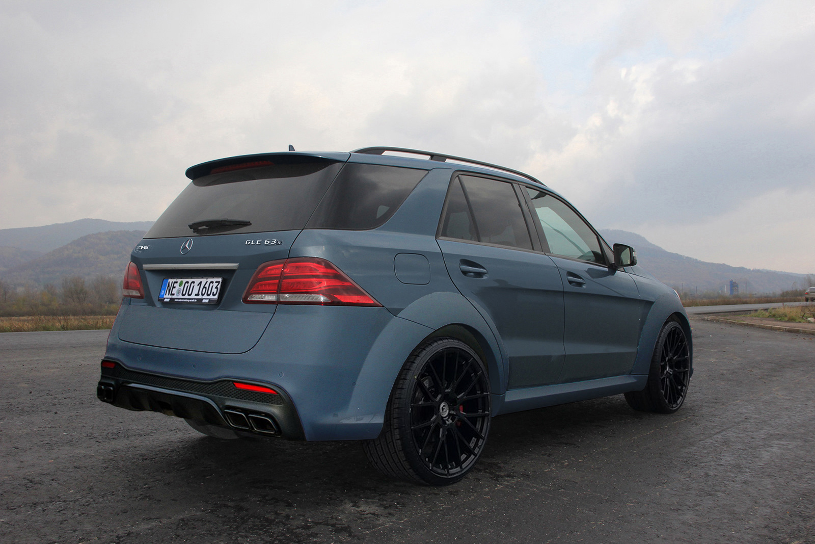 Мерседес GLE 166 AMG обвес