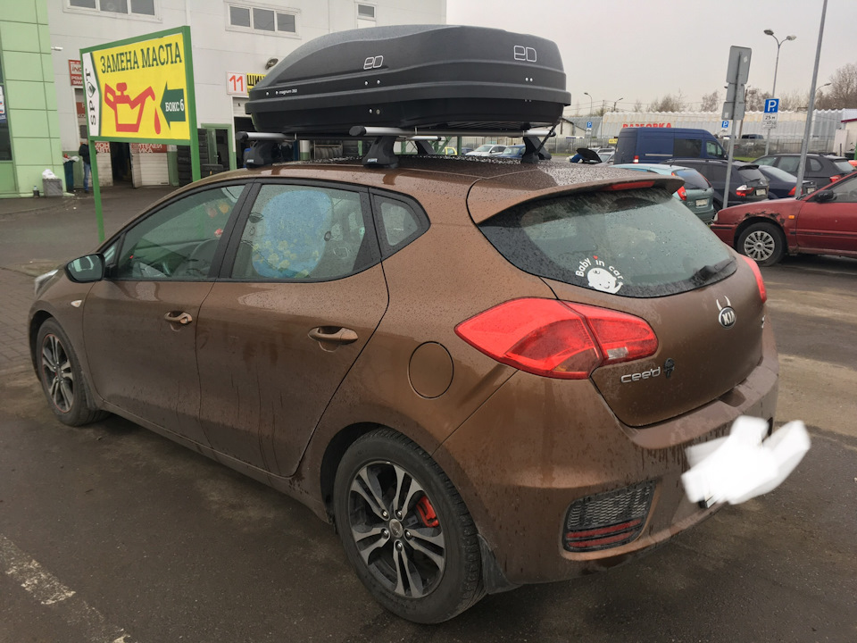 Kia ceed jd ржавеет багажник