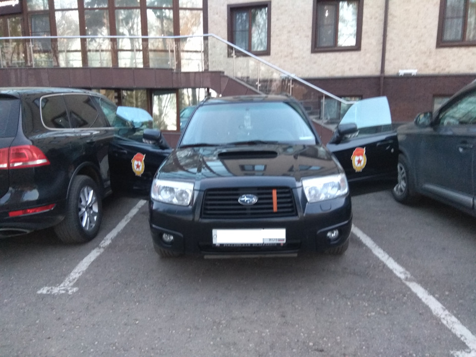 В этом году решил вот так машину оклеить ко дню победы — Subaru ...