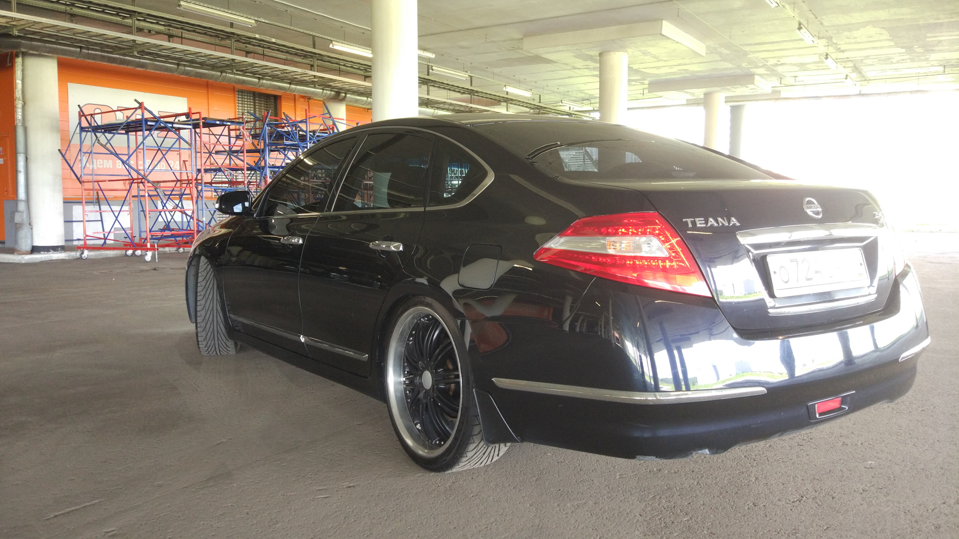 Занижение nissan teana j31