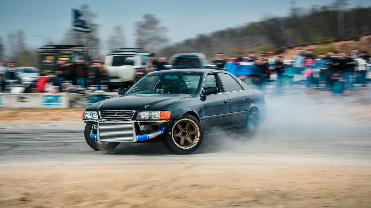 Toyota Chaser дрифт