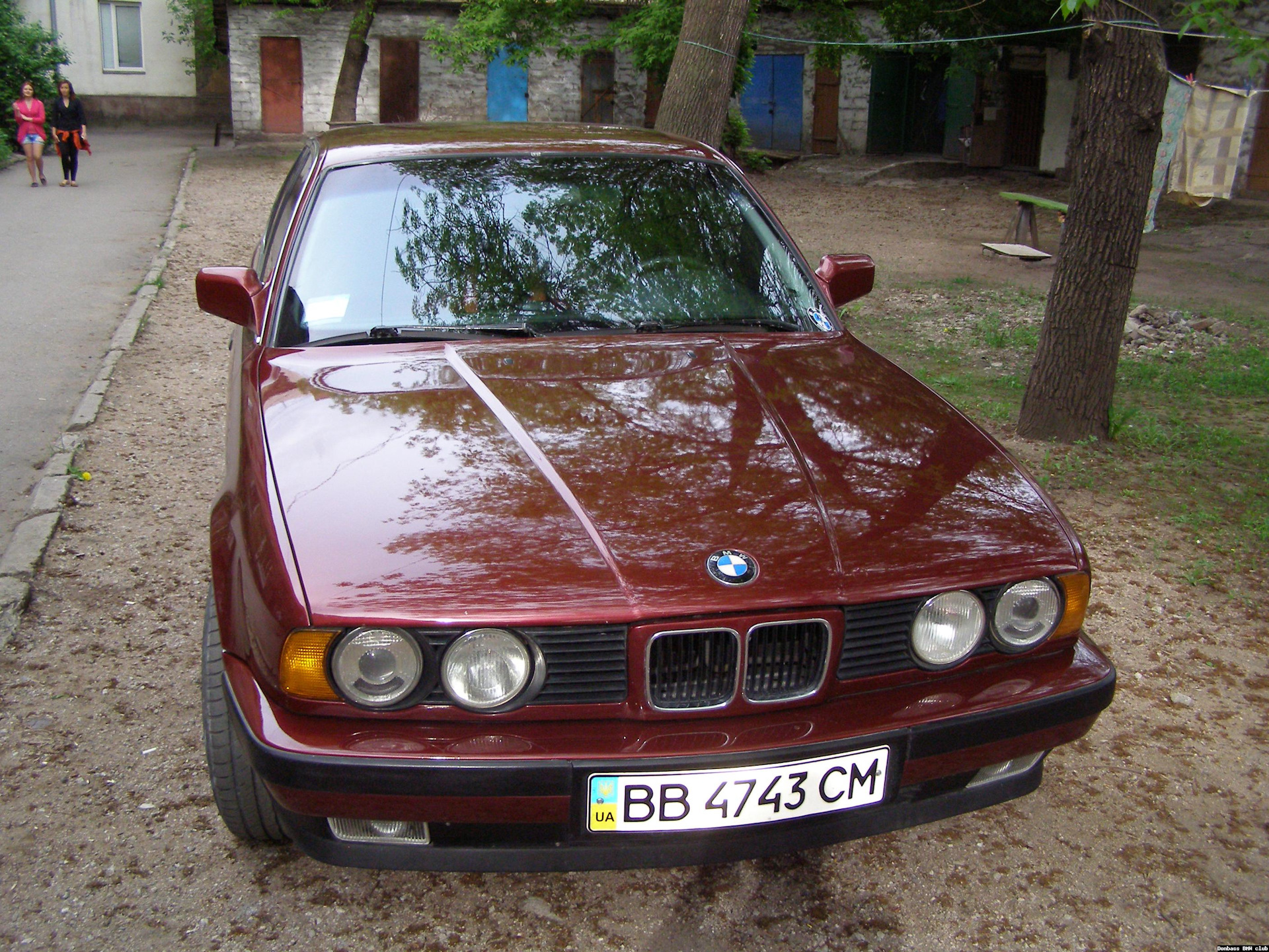 BMW e34 Calypsorot