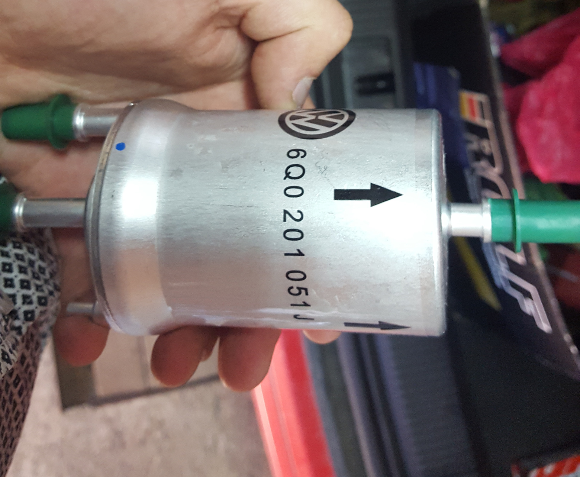 Оригинальные тросики ручника и оригинальный топливный фильтр. — Audi A3 ...