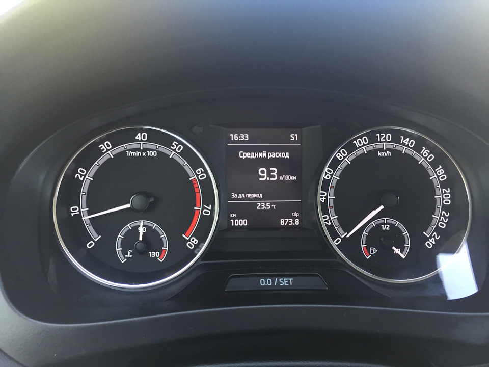 Первая тысяча — Skoda Rapid (1G), 1,4 л, 2018 года | обкатка | DRIVE2