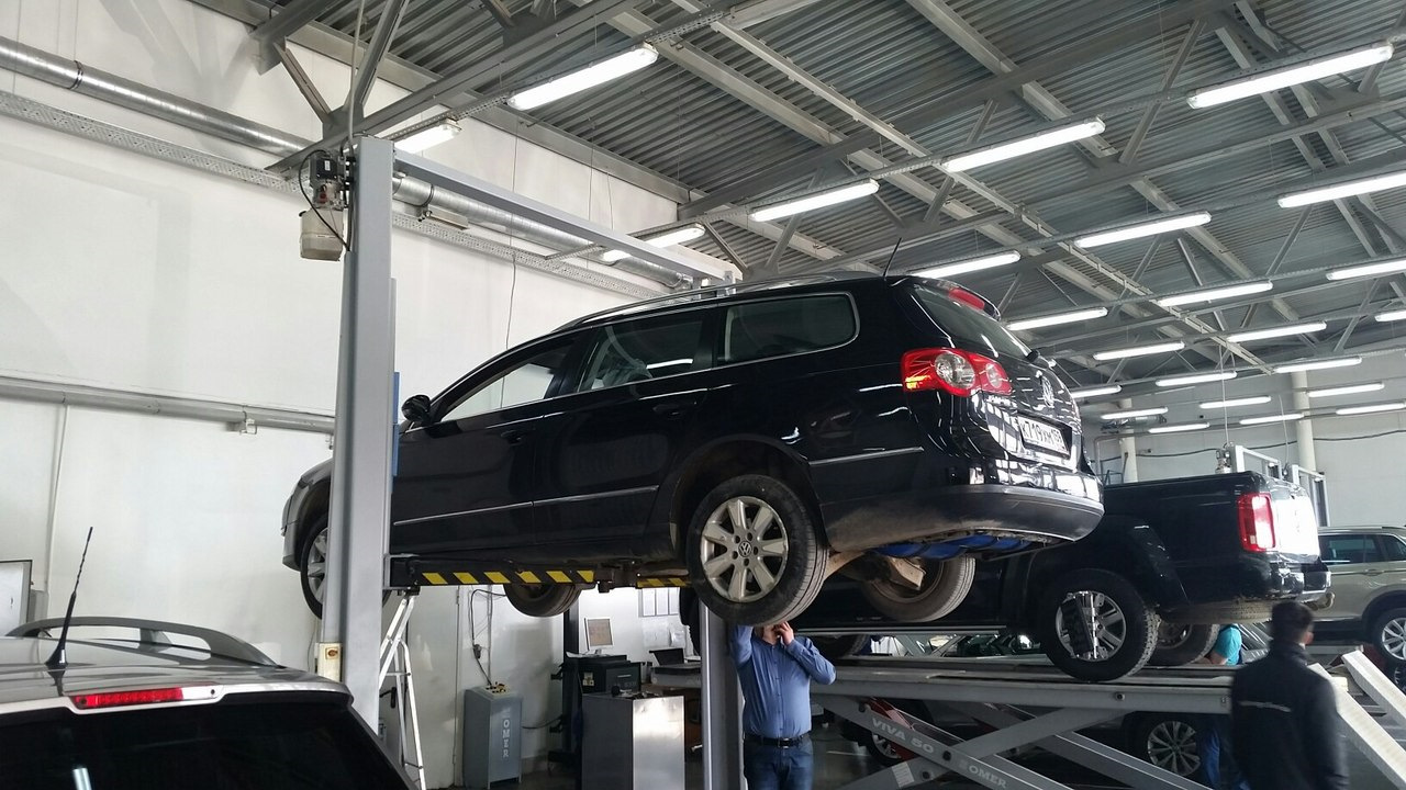 Отзывная кампания 20х4 / Замена газовых баллонов — Volkswagen Passat B6 ...