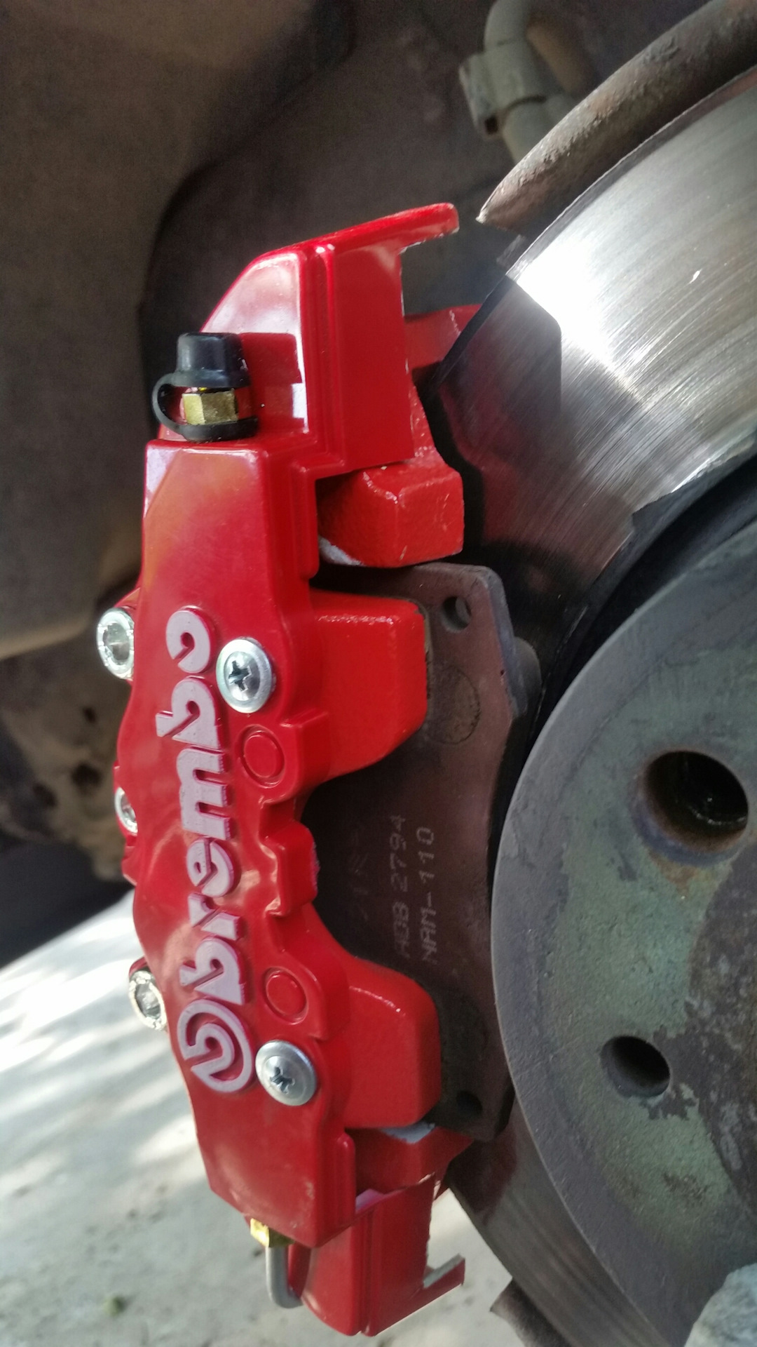 Накладки на суппорта BREMBO