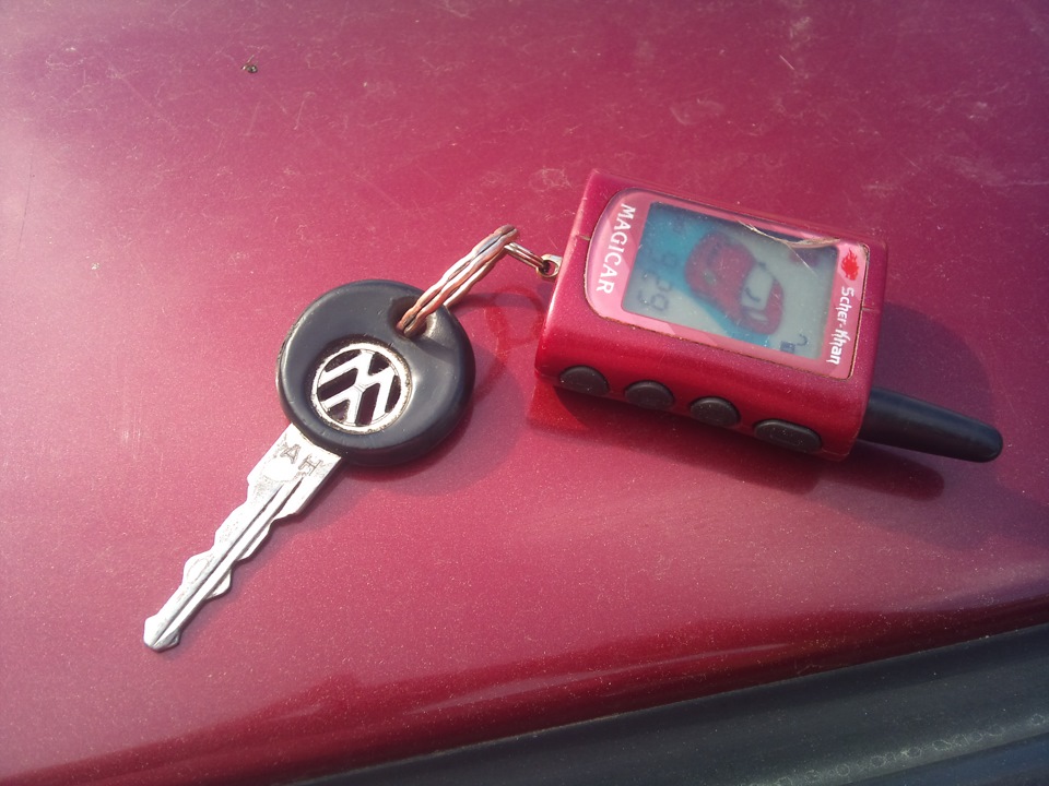 поставил сигналку — Volkswagen Golf Mk2, 1,6 л., 1989 года ...