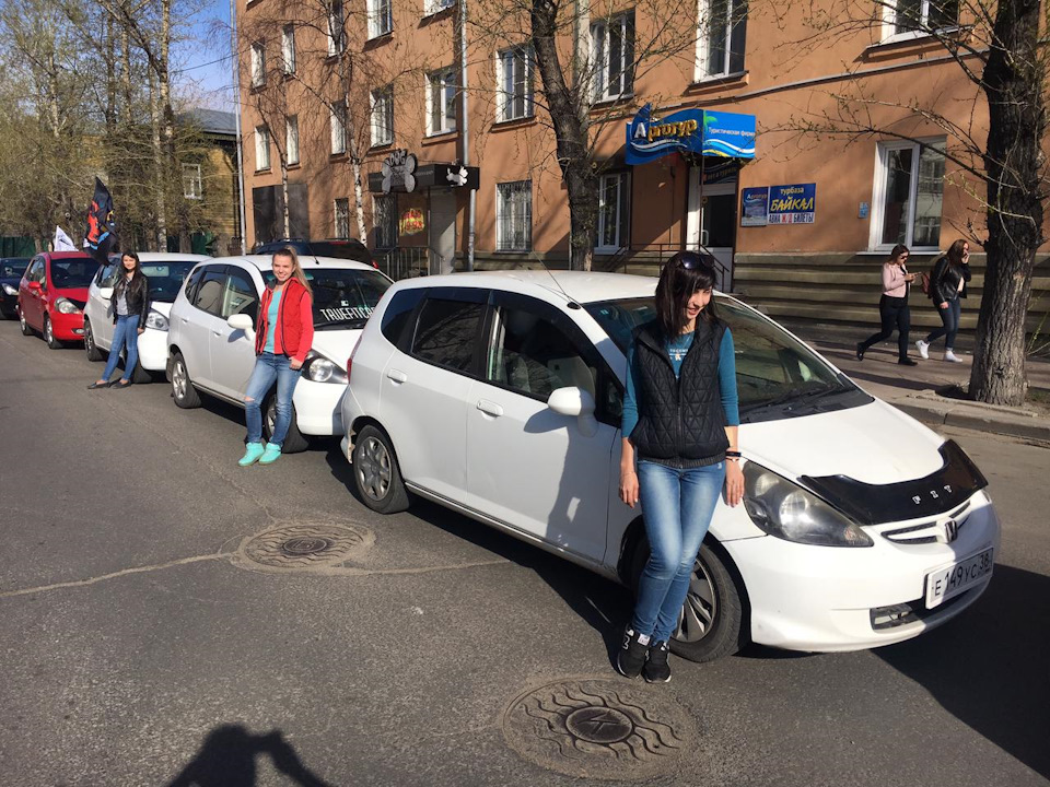 #75 Немного невезучий, но самый дружный fit_club38) — Honda Fit (1G), 1 ...
