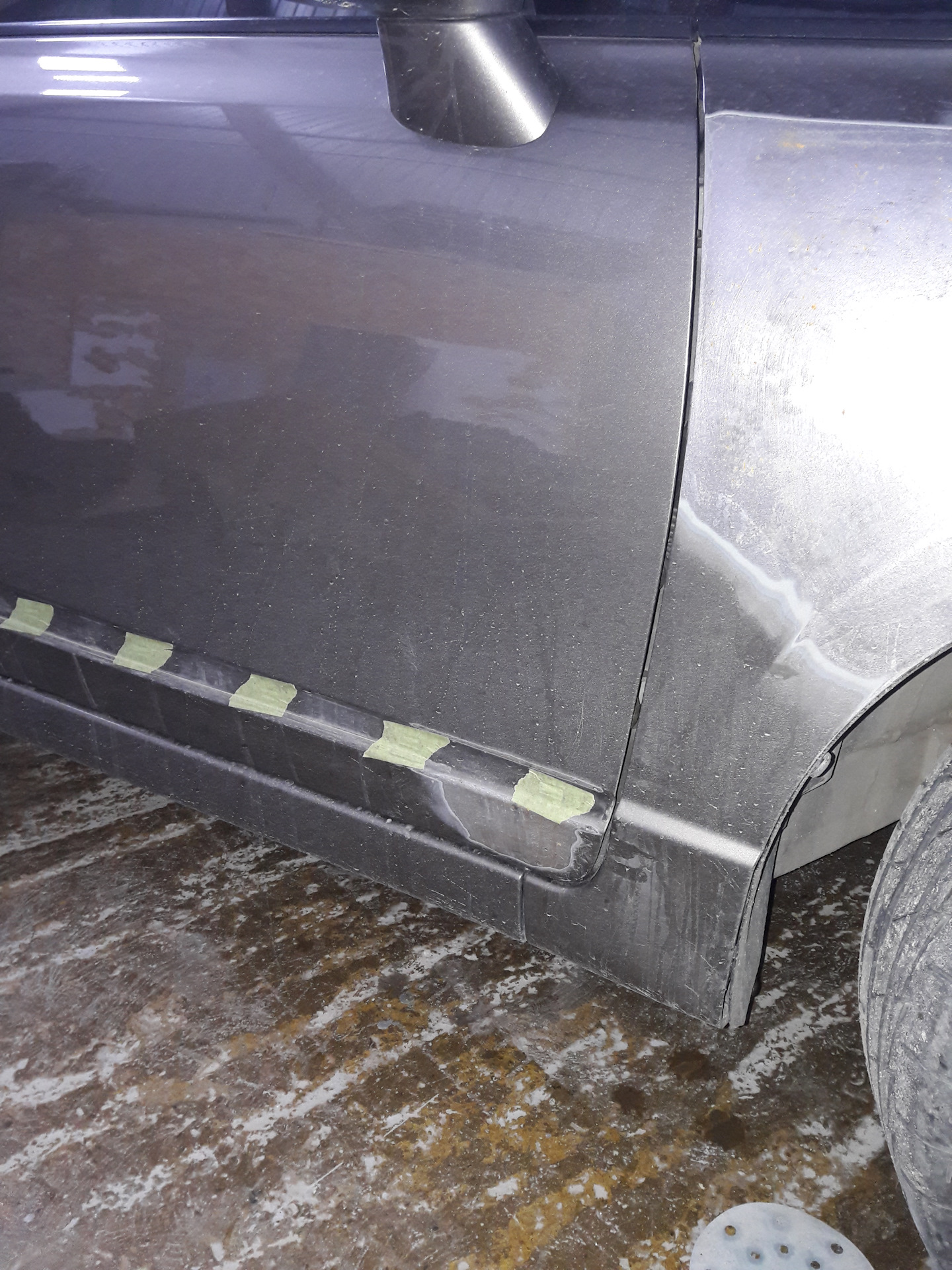 Удаление сколов и восстановление после ДТП часть 1. — Honda Civic 4D ...