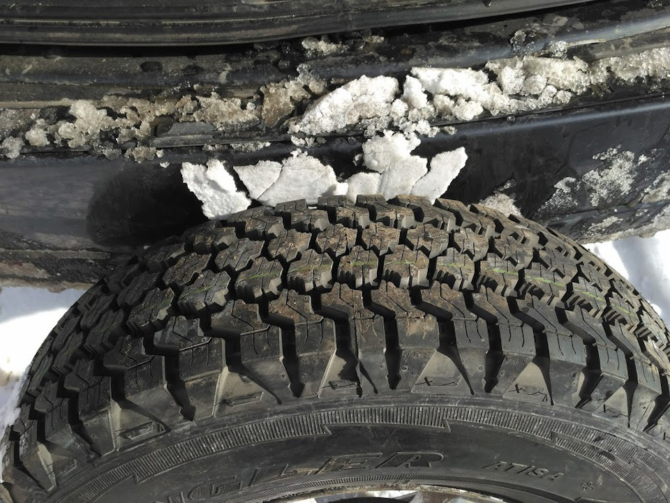 Goodyear Wrangler AT/SA+ 235/85 R16 108/104Q на Кайрон — SsangYong ...
