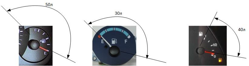 Сколько остается бензина в баке когда загорается лампочка в шевроле нива