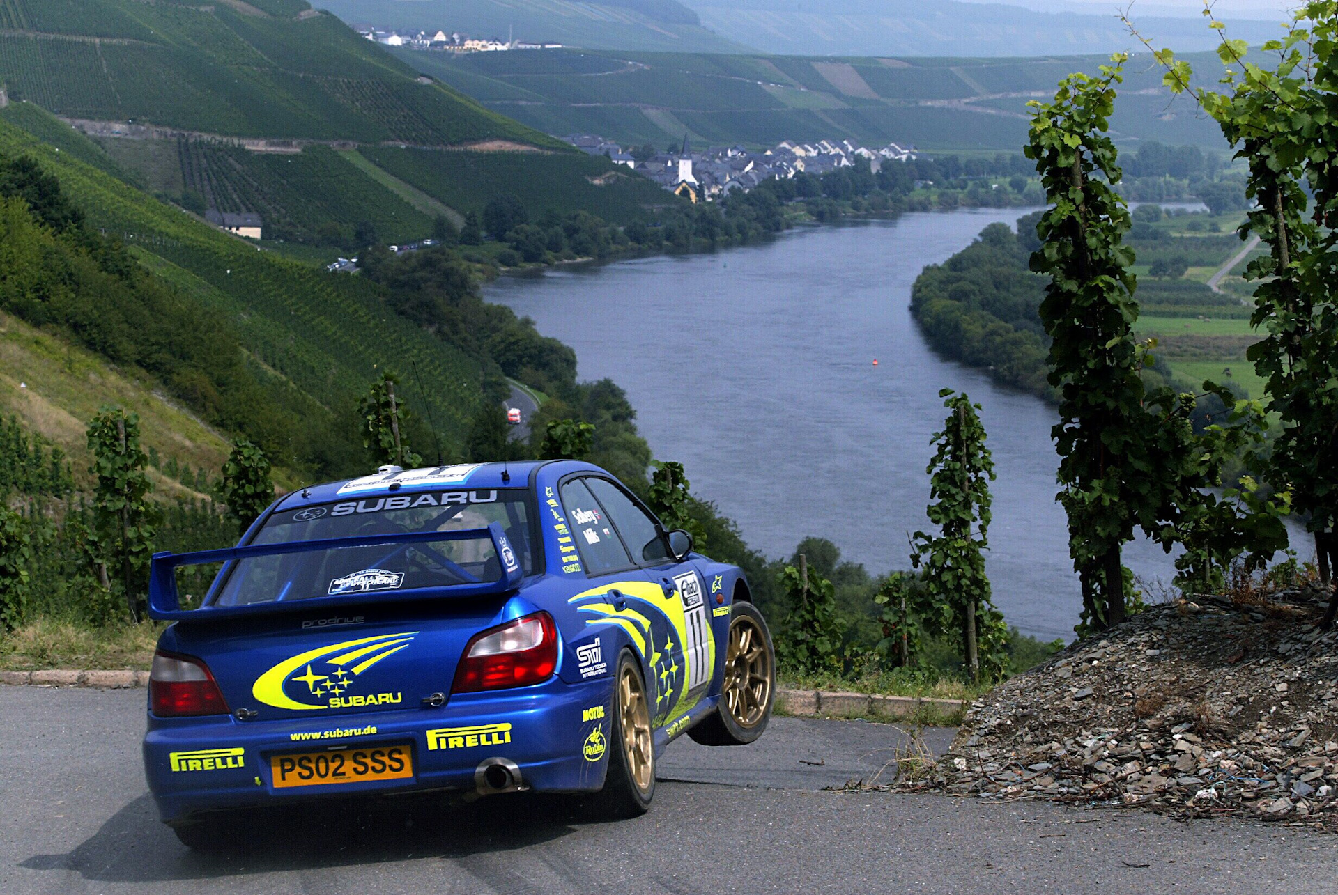 Subaru Impreza WRC STi Rally Monte-Сarlo 1997.