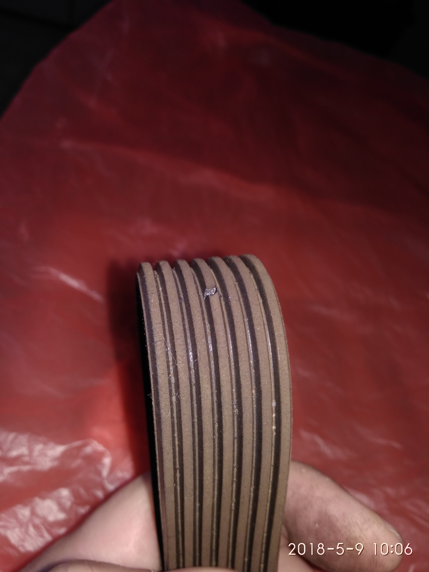 Давно пора было сменить ремень навесного… — Nissan Tiida (1G), 1,6 л ...