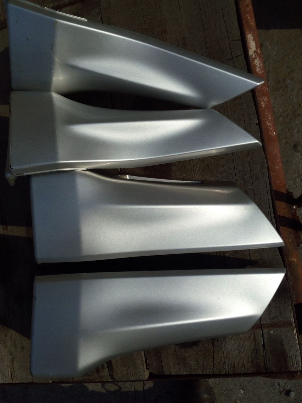 Аэроподкрылки перед и зад. — Subaru Forester (SH)