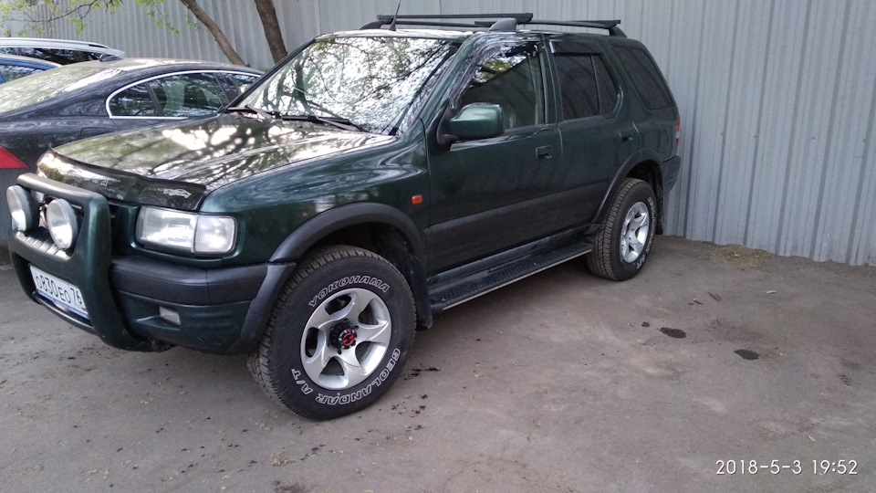 Opel Frontera B 3.2 Зеленый бегемот.