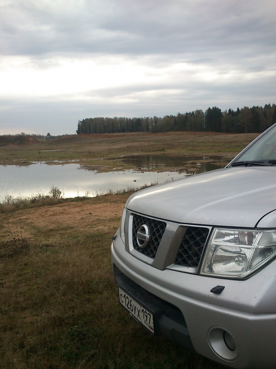 Первая рыбалка на этой машине. — Nissan Navara (2G), 2,5 л, 2009 года |  путешествие | DRIVE2